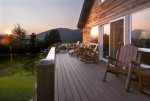 Enjoy a Mountain Sunset from your Wrap Around Deck